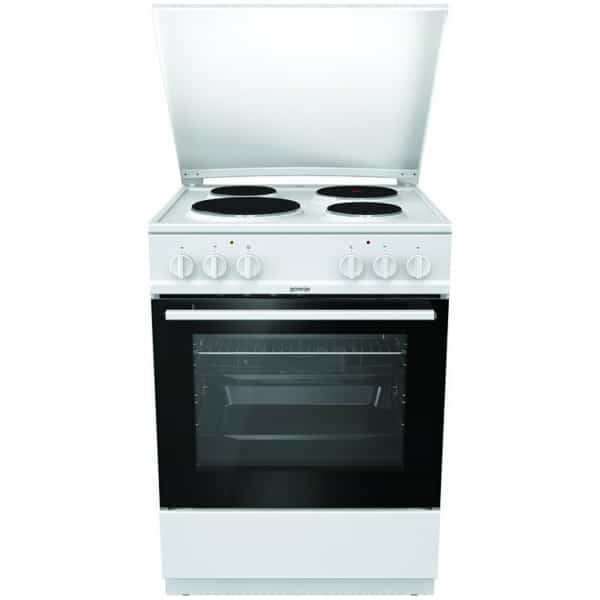 GORENJE E6141WB Κουζίνα 65lt με Εστίες Εμαγιέ A ΕΩΣ 12 ΔΟΣΕΙΣ