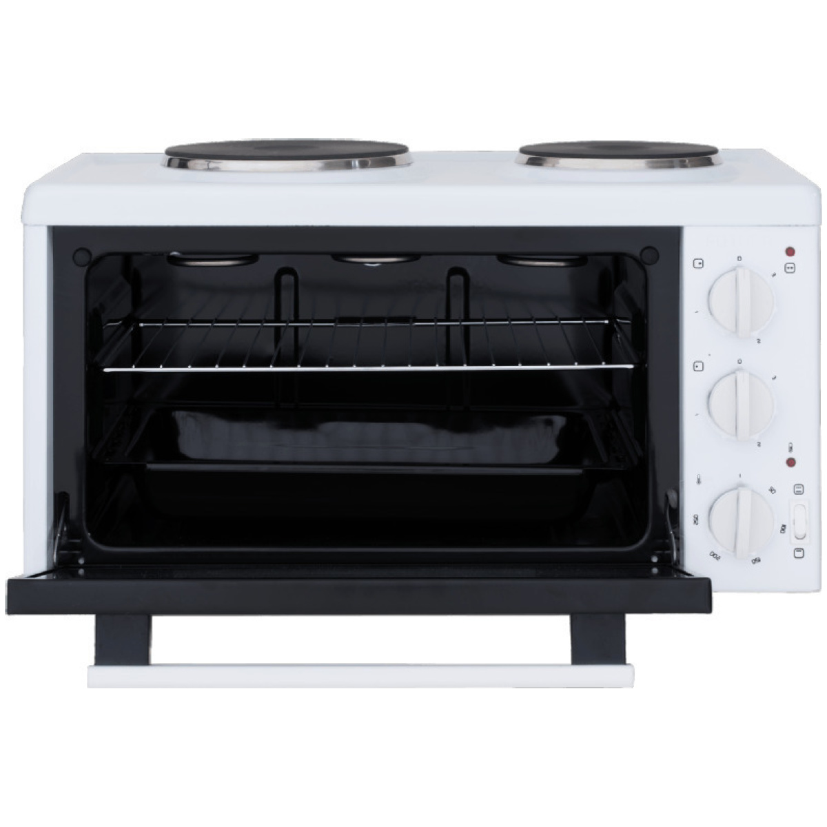 DAVOLINE EC 400 Chef Ηλεκτρικό Φουρνάκι 28lt με 2 Εστίες ΕΩΣ 12 ΔΟΣΕΙΣ - Image 1