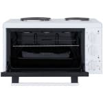 DAVOLINE EC 400 Chef Ηλεκτρικό Φουρνάκι 28lt με 2 Εστίες ΕΩΣ 12 ΔΟΣΕΙΣ