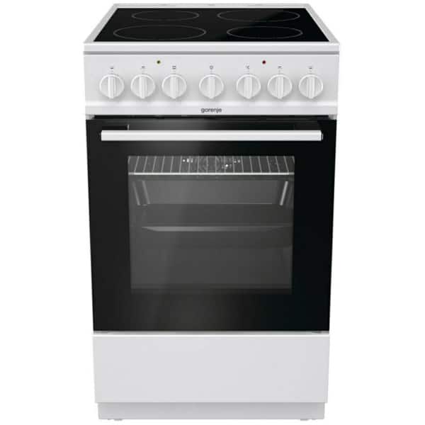 GORENJE EC5242WG Κουζίνα 62lt με Κεραμικές Εστίες Π50εκ. Λευκή ΕΩΣ 12 ΔΟΣΕΙΣ