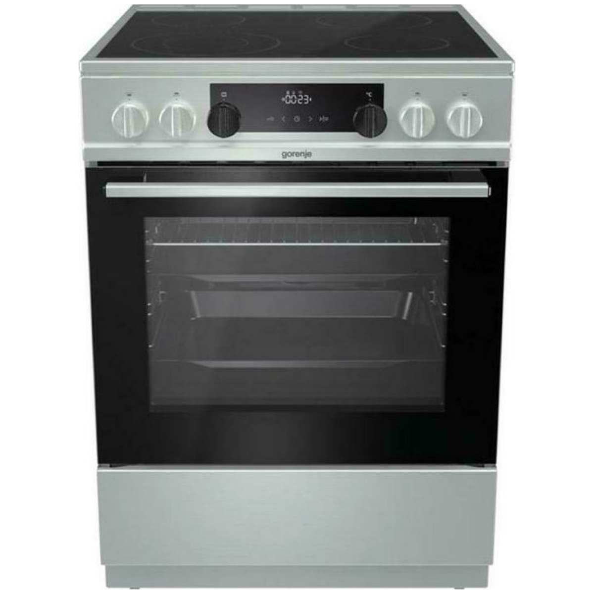 GORENJE EC6351XC Κουζίνα 65lt με Εστίες Κεραμικές Inox A ΕΩΣ 12 ΔΟΣΕΙΣ - Image 2