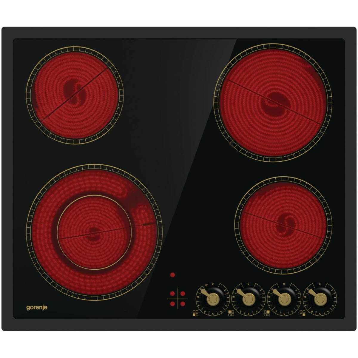 GORENJE EC642CLB Εστία Κεραμική Classico 59.5cm Μαύρη ΕΩΣ 12 ΔΟΣΕΙΣ - Image 2