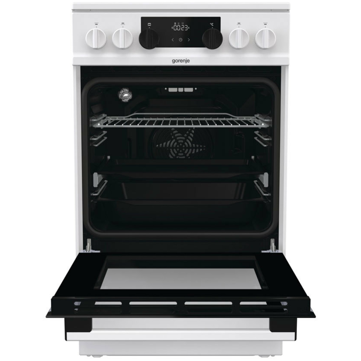 GORENJE ECS5350WA Κουζίνα 70lt με Κεραμικές Εστίες 50cm ΕΩΣ 12 ΔΟΣΕΙΣ - Image 2