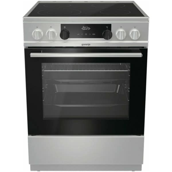 GORENJE ECS6350XC Κουζίνα Ηλεκτρική 71lt με Εστίες Κεραμικές Inox Α ΕΩΣ 12 ΔΟΣΕΙΣ