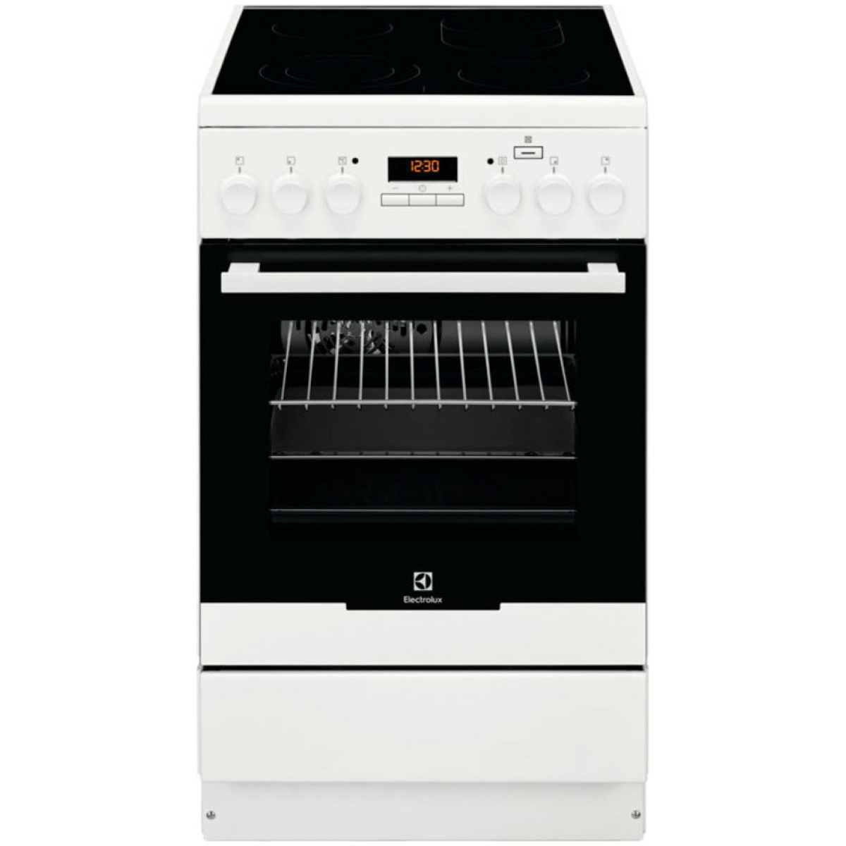 ELECTROLUX EKC54952OW Κουζίνα 58lt με Εστίες Κεραμικές A ΕΩΣ 12 ΔΟΣΕΙΣ - Image 1