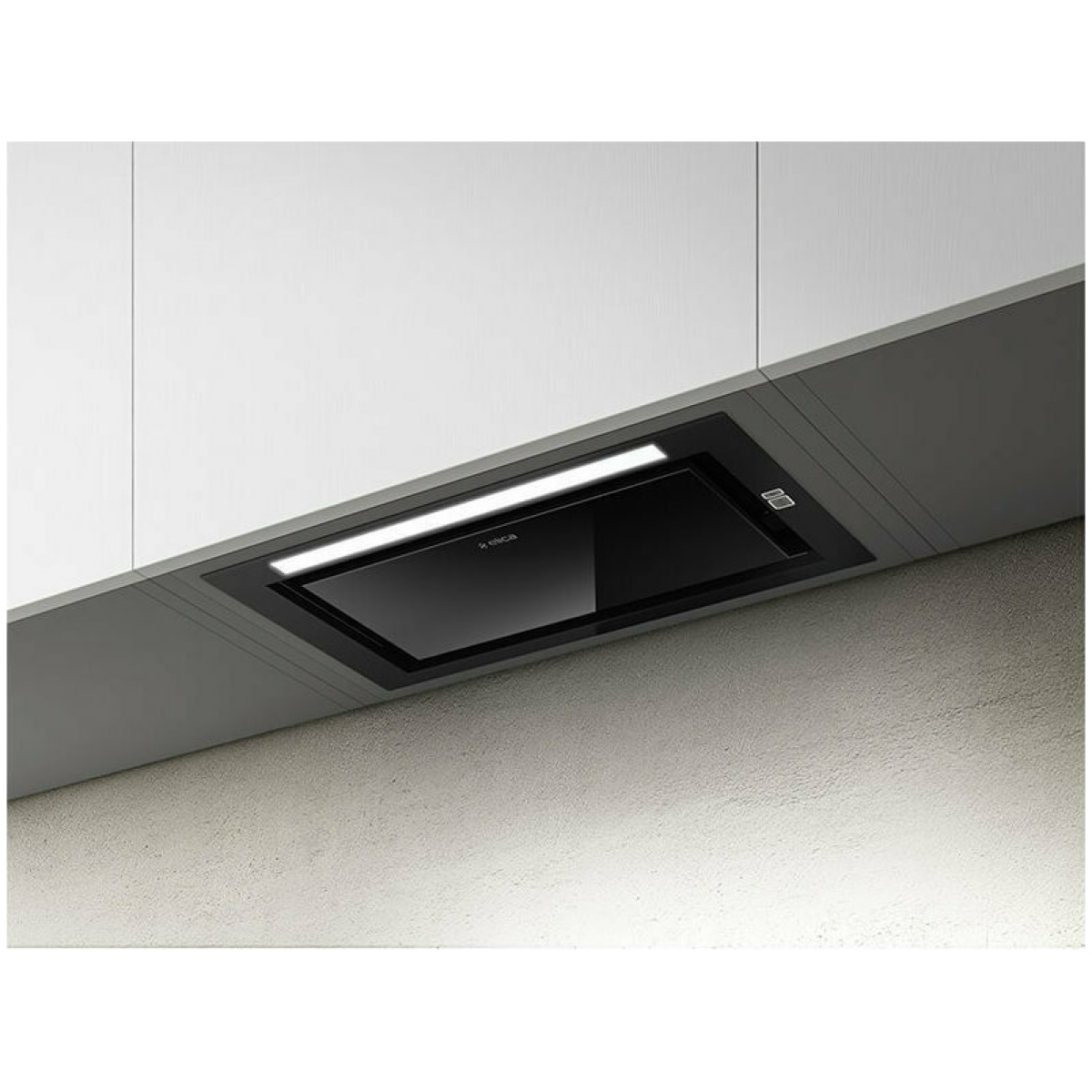 Elica Hidden 2.0 @ BLGL/A/72 Μηχανισμός Απορρόφησης 90cm Μαύρος ΕΩΣ 12 ΔΟΣΕΙΣ - Image 1