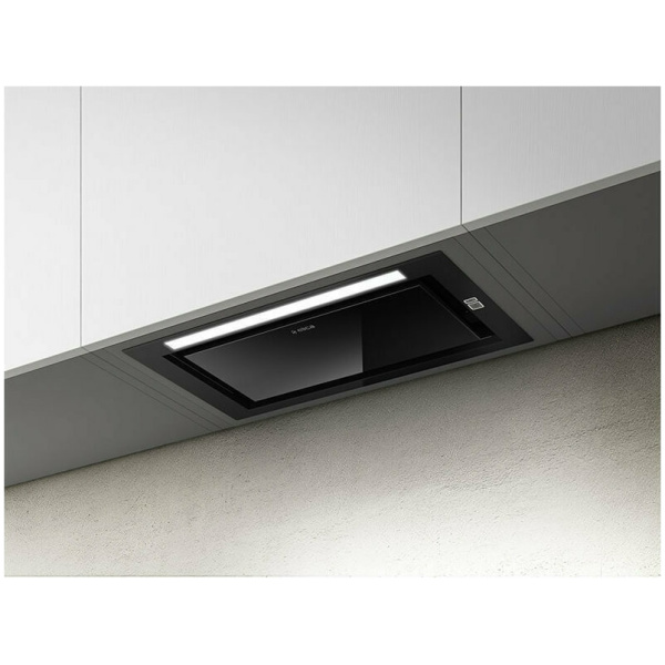 Elica Hidden 2.0 @ BLGL/A/72 Μηχανισμός Απορρόφησης 90cm Μαύρος ΕΩΣ 12 ΔΟΣΕΙΣ