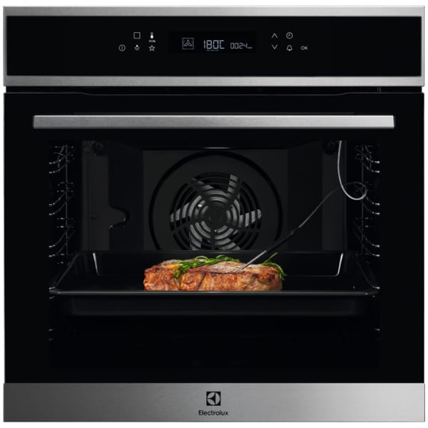 Electrolux EOE7P31X Φούρνος άνω Πάγκου 72lt χωρίς Εστίες Π59.6εκ. Μαύρος ΕΩΣ 12 ΔΟΣΕΙΣ