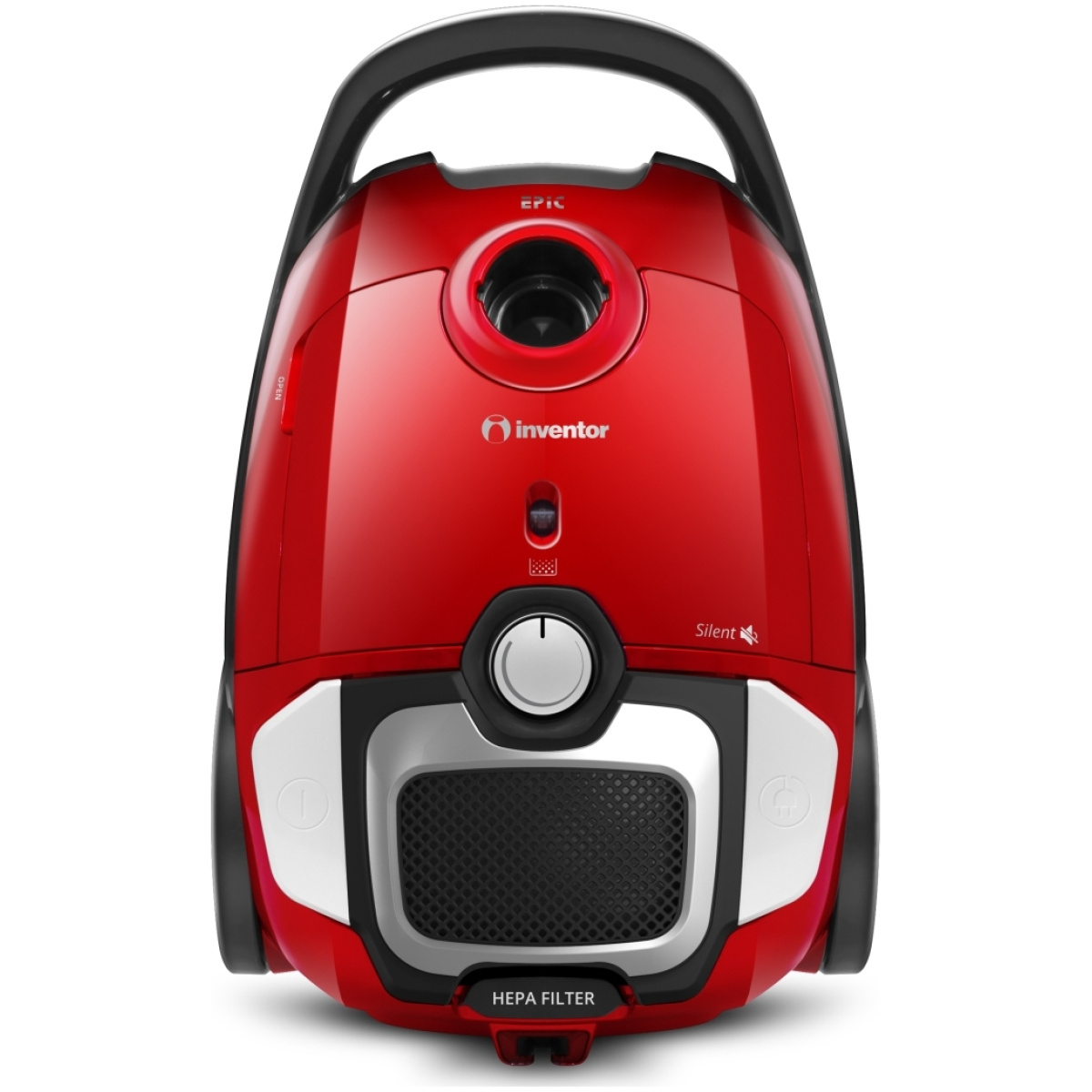 INVENTOR EP-BG69 Epic Ηλεκτρική Σκούπα Κόκκινη 700W ΕΩΣ 12 ΔΟΣΕΙΣ - Image 1