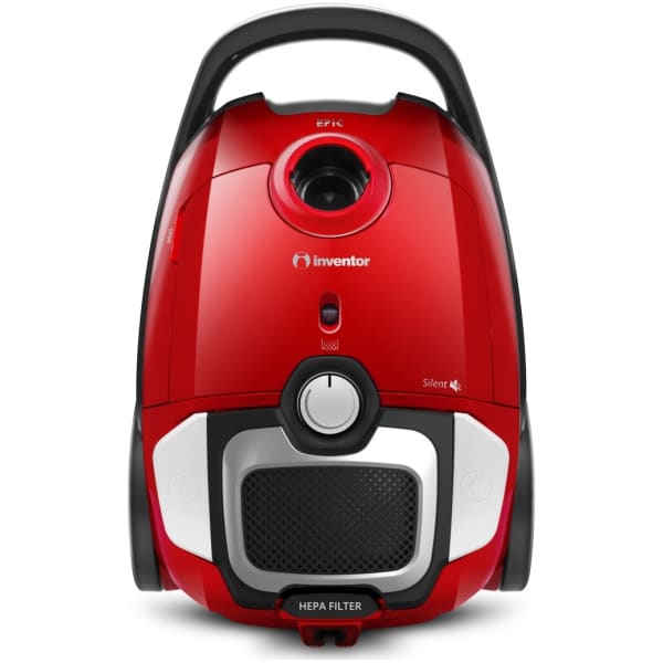 INVENTOR EP-BG69 Epic Ηλεκτρική Σκούπα Κόκκινη 700W ΕΩΣ 12 ΔΟΣΕΙΣ
