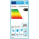 SHARP ES-GFB8104W3 Πλυντήριο Ρούχων 8KG A+++ ΕΩΣ 12 ΔΟΣΕΙΣ - Image 2