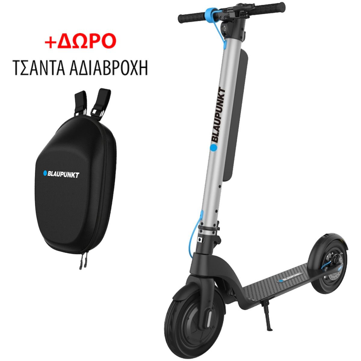 BLAUPUNKT ESC910.2 Ηλεκτρικό Πατίνι με 25km/h max Ταχύτητα και 40km Αυτονομία ΕΩΣ 12 ΔΟΣΕΙΣ - Image 1