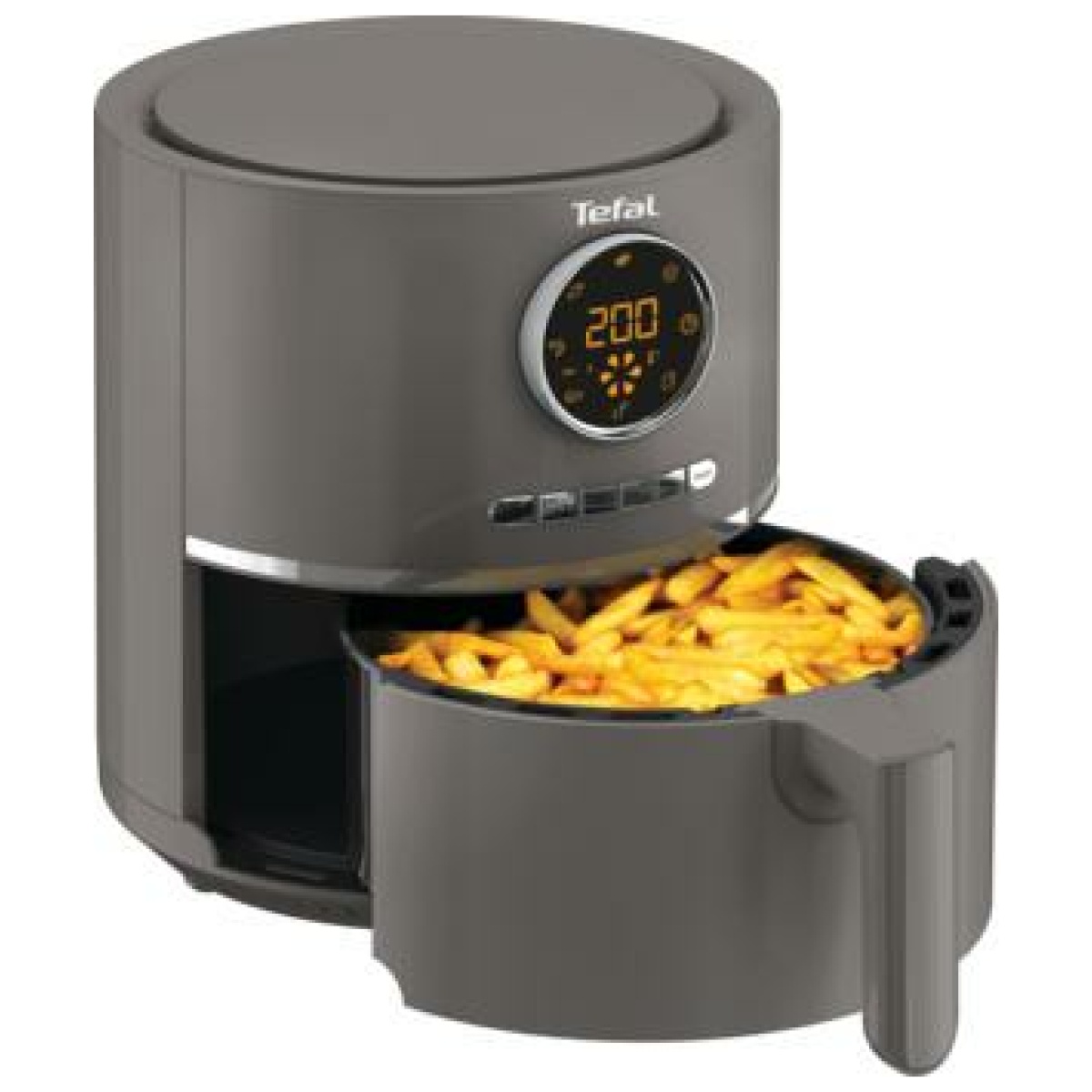 TEFAL Ultra Fry Digital EY111 Φριτέζα Αέρος με Αποσπώμενο Κάδο 4.2lt Γκρι ΕΩΣ 12 ΔΟΣΕΙΣ - Image 1