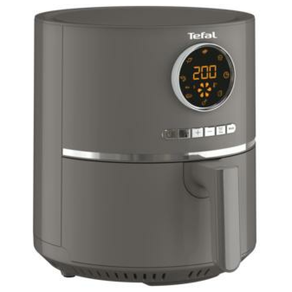 TEFAL Ultra Fry Digital EY111 Φριτέζα Αέρος με Αποσπώμενο Κάδο 4.2lt Γκρι ΕΩΣ 12 ΔΟΣΕΙΣ - Image 2
