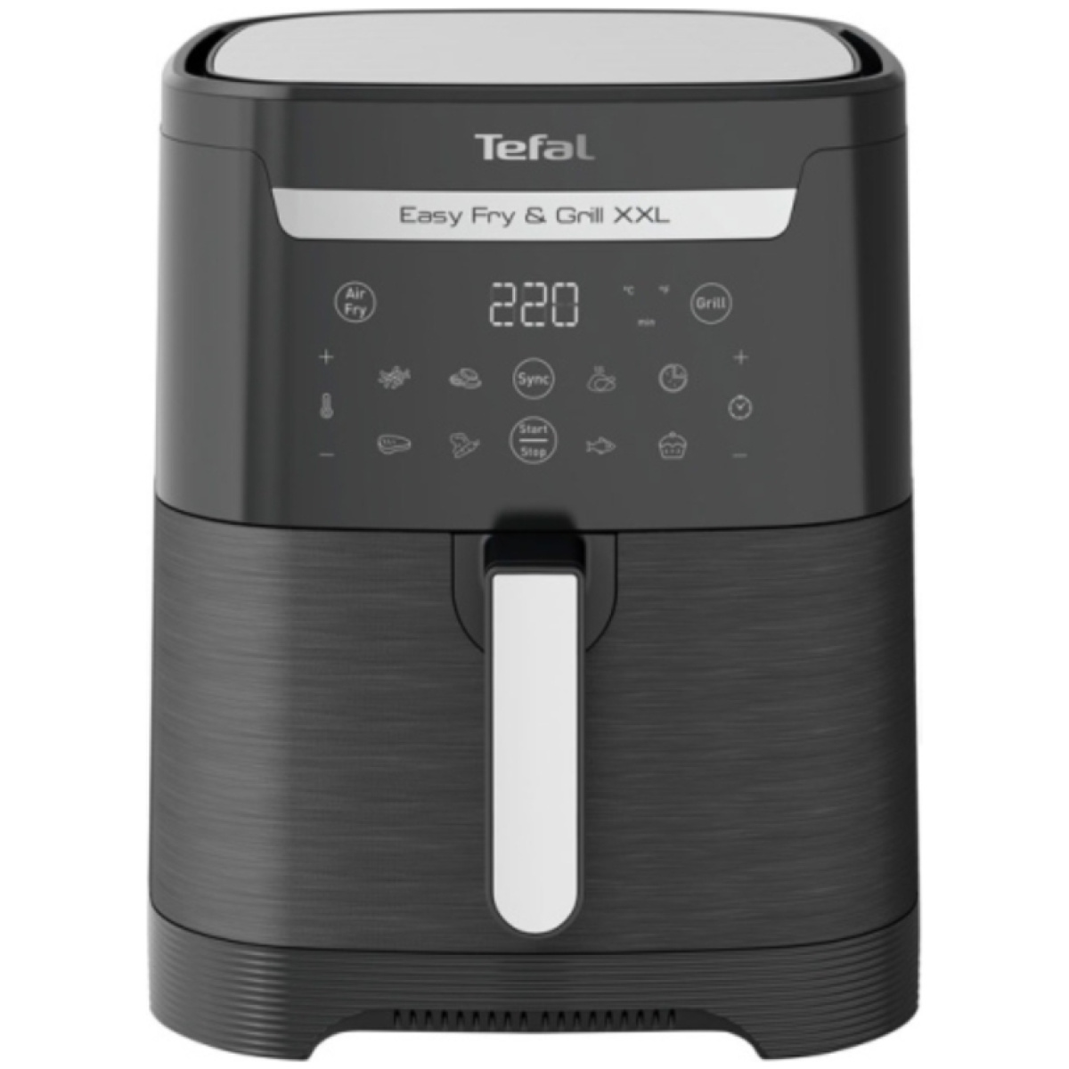 Φριτέζα Αέρος Tefal EY8018 Easy Fry με Αποσπώμενο Κάδο 6.5lt Μαύρη ΕΩΣ 12 ΔΟΣΕΙΣ - Image 1