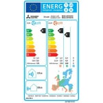 MITSUBISHI ΣΕΤ ΚΛΙΜΑ ELECTRIC MSZ-AP25VGK-E3MUZ-AP25VG-E3 9000 BTU ΜΕ WiFi ΕΩΣ 12 ΔΟΣΕΙΣ - Image 2