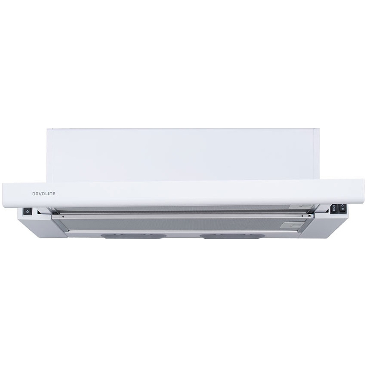 DAVOLINE Esse Plus White Απορροφητήρας Συρόμενος Λευκός 60cm ΕΩΣ 12 ΔΟΣΕΙΣ - Image 1