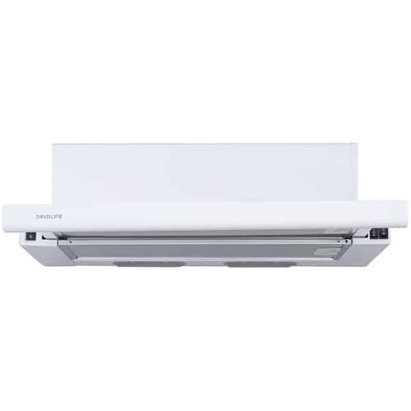 DAVOLINE Esse Plus White Απορροφητήρας Συρόμενος Λευκός 60cm ΕΩΣ 12 ΔΟΣΕΙΣ