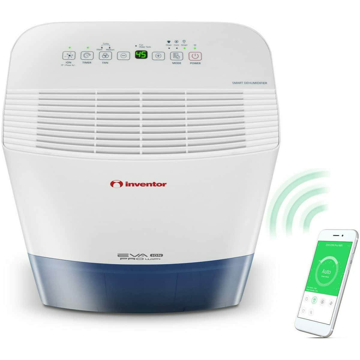 Inventor Eva Ion Pro EP3-WiFi20L Αφυγραντήρας με Ιονιστή και Wi-Fi 20lt (ΕΩΣ 12 ΔΟΣΕΙΣ) - Image 3