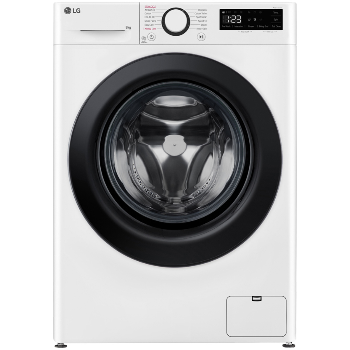 LG F2WR508SBW Πλυντήριο ρούχων 8,00 kg 1200rpm A ΕΩΣ 12 ΔΟΣΕΙΣ - Image 1