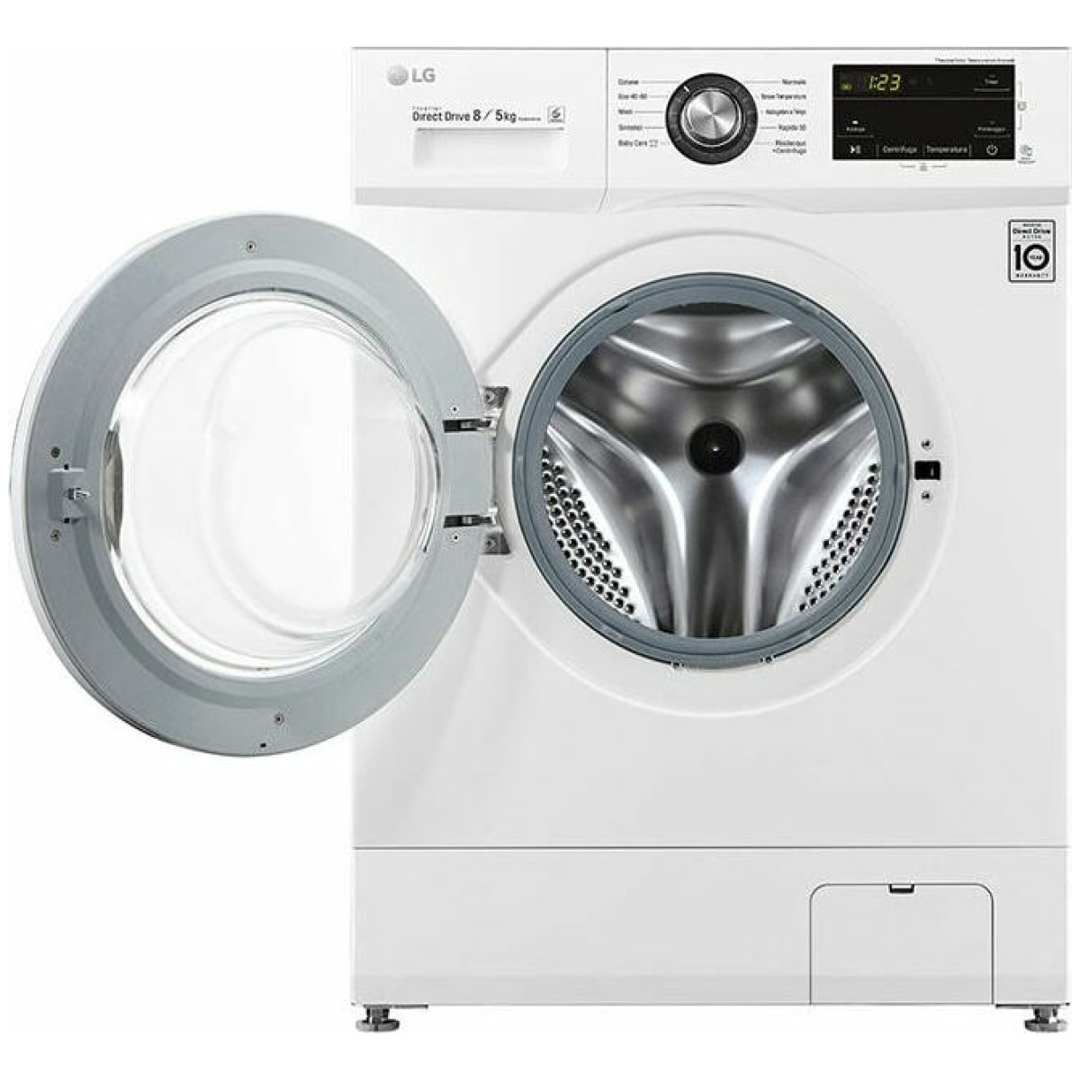 LG F4J3TM5WE Πλυντήριο-Στεγνωτήριο Ρούχων 8kg/5kg 1400 Στροφές ΕΩΣ 12 ΔΟΣΕΙΣ - Image 2