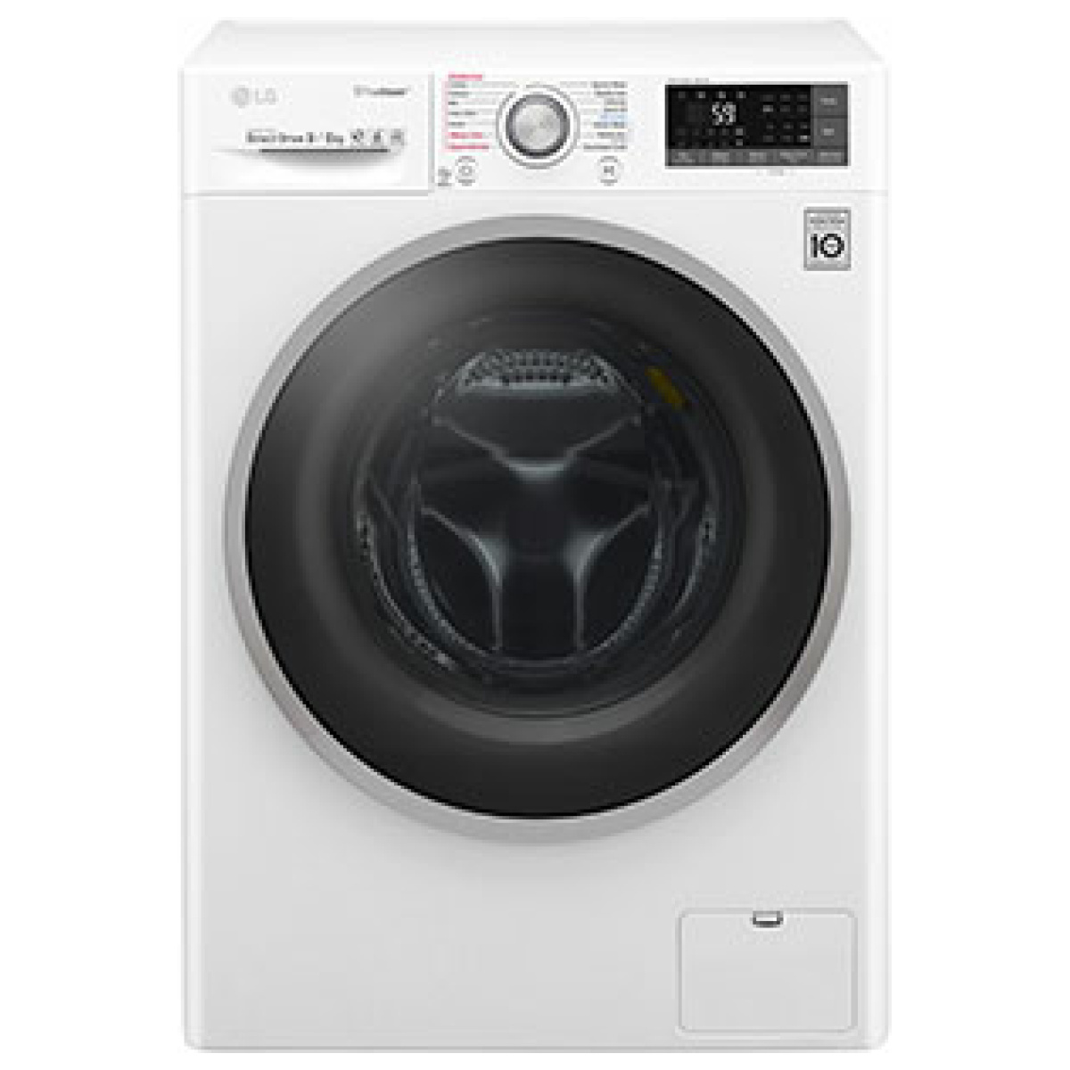 LG F4J7FH1W Πλυντήριο/Στεγνωτήριο Ρούχων 9/6KG A ΕΩΣ 12 ΔΟΣΕΙΣ - Image 1