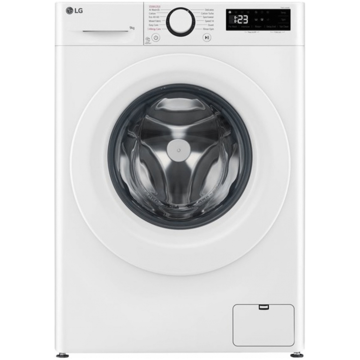 LG F4WR509SWW Πλυντήριο Ρούχων 9kg 1400 Στροφών ΕΩΣ 12 ΔΟΣΕΙΣ - Image 1