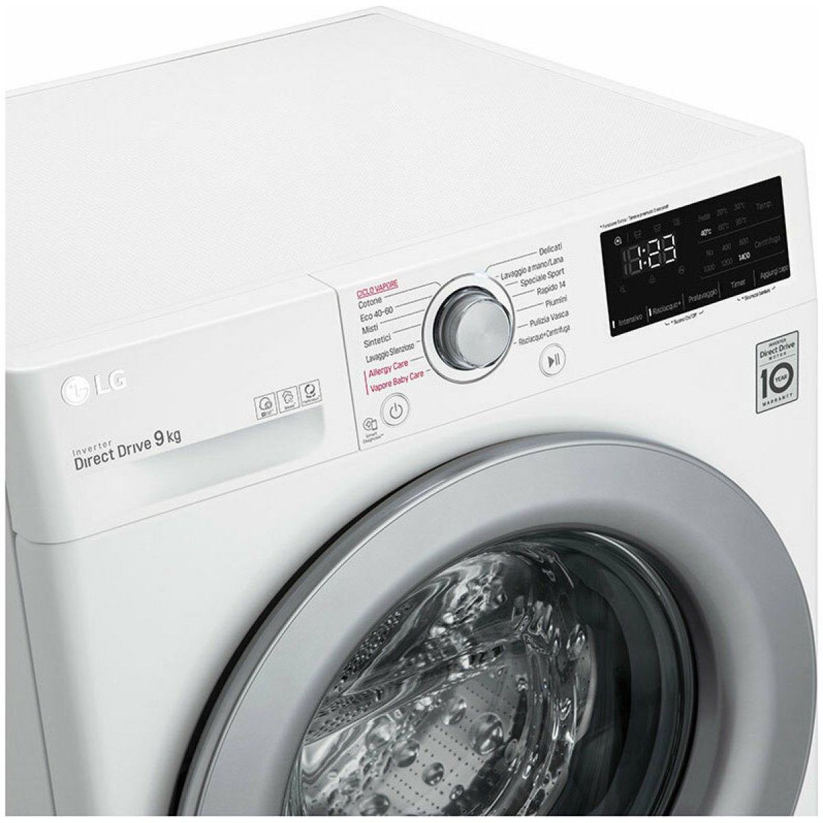 LG F4WV309S4E Πλυντήριο Ρούχων 9kg B ΕΩΣ 12 ΔΟΣΕΙΣ - Image 2