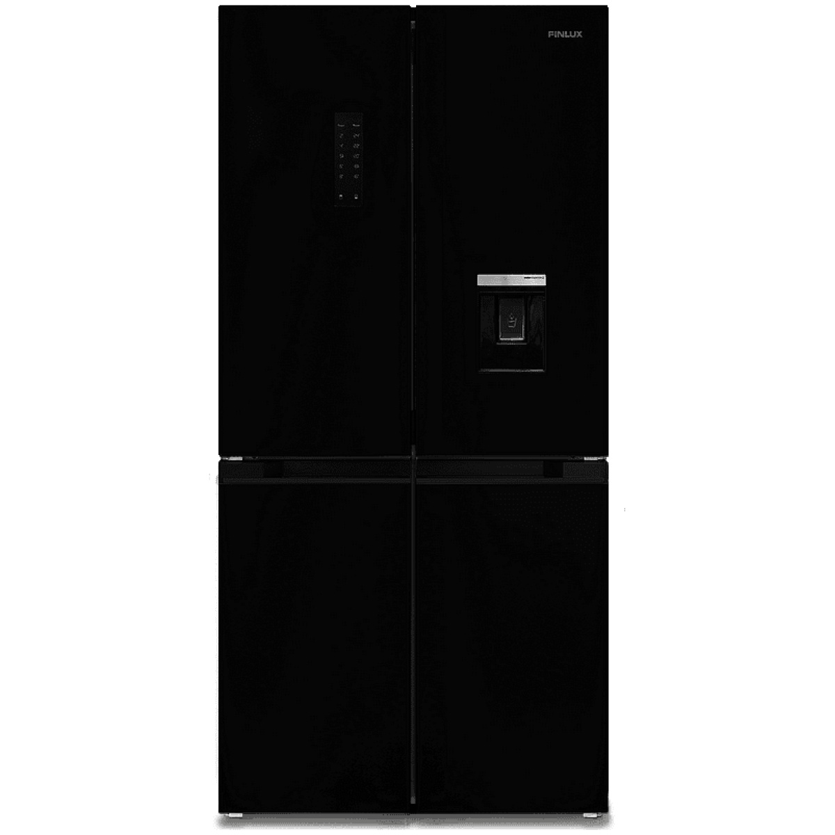 Ψυγείο side-by-side Finlux FXCA FD620PUREBDF BLCK 488lt F No Frost ΕΩΣ 12 ΔΟΣΕΙΣ - Image 1