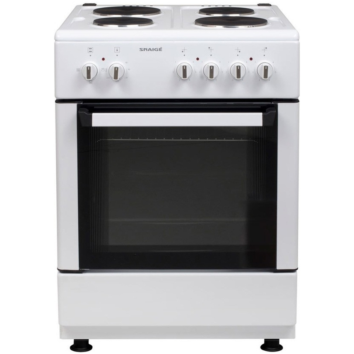 Snaige FF6304 Κουζίνα 64lt με Εμαγιέ Εστίες Π60εκ. Λευκή ΕΩΣ 12 ΔΟΣΕΙΣ - Image 1