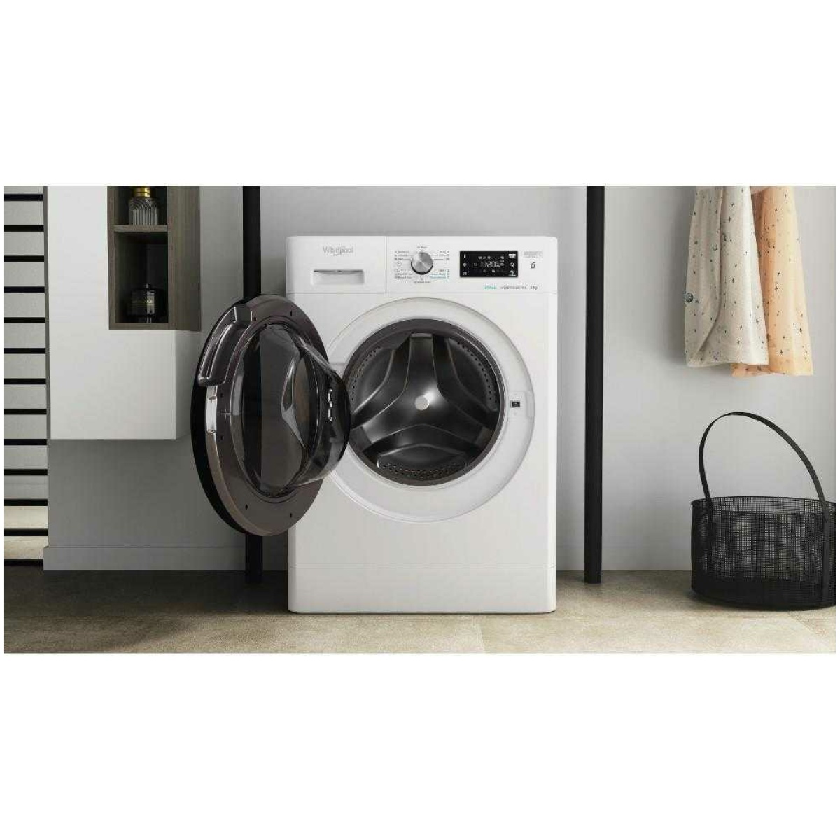 WHIRLPOOL FFB8248BVEE Πλυντήριο Ρούχων με Ατμό 8KG A+++ ΕΩΣ 12 ΔΟΣΕΙΣ - Image 5