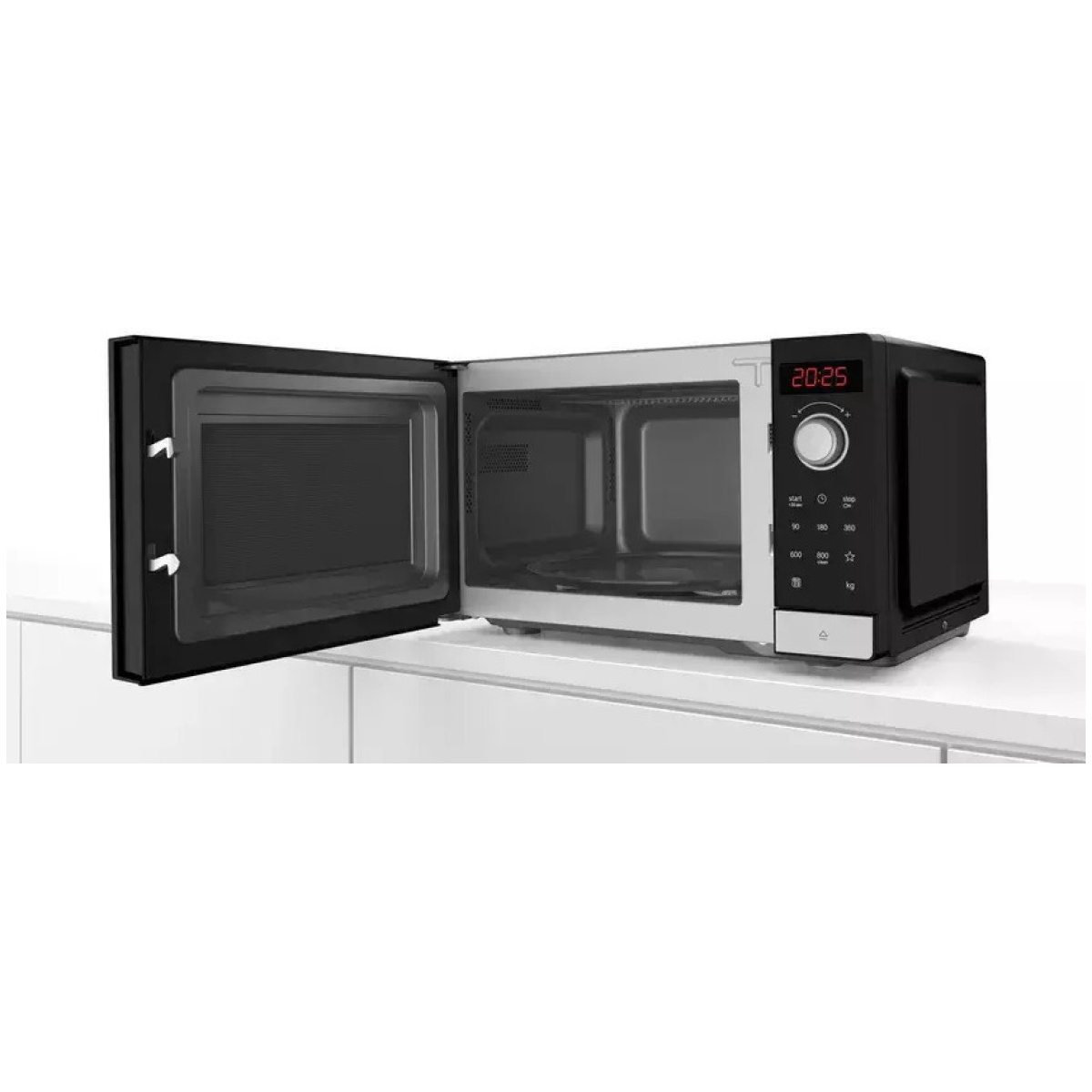 BOSCH FFL020MS2 Φούρνος Μικροκυμάτων 20lt Μαύρος 800W ΕΩΣ 12 ΔΟΣΕΙΣ - Image 2