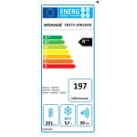 SNAIGE FR27SM-PRR50F3 Ψυγείο Δίπορτο 252lt Retro Red A++ ΕΩΣ 12 ΔΟΣΕΙΣ - Image 3