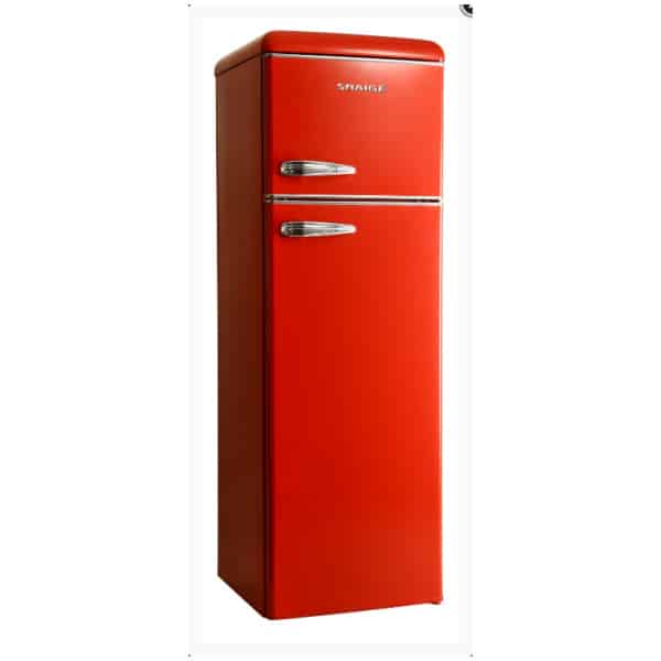 SNAIGE FR27SM-PRR50F3 Ψυγείο Δίπορτο 252lt Retro Red A++ ΕΩΣ 12 ΔΟΣΕΙΣ