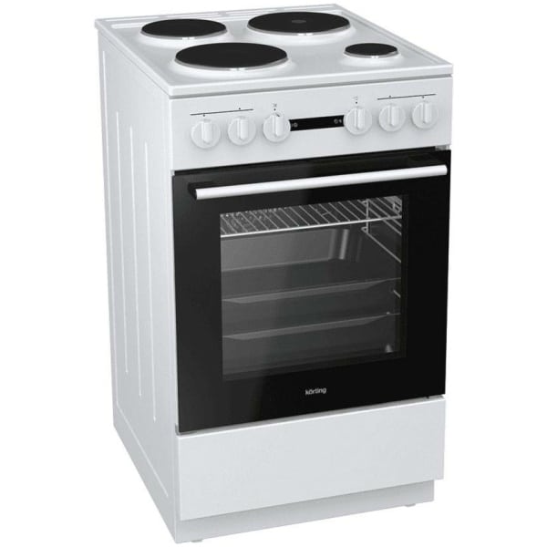 BEKO FSE 56000 GW Κουζίνα 55lt με Εμαγιέ Εστίες Π50εκ. Λευκή ΕΩΣ 12 ΔΟΣΕΙΣ
