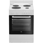 Beko FSM66001GWS Κουζίνα 72lt με Εμαγιέ Εστίες Π60cm Λευκή ΕΩΣ 12 ΔΟΣΕΙΣ
