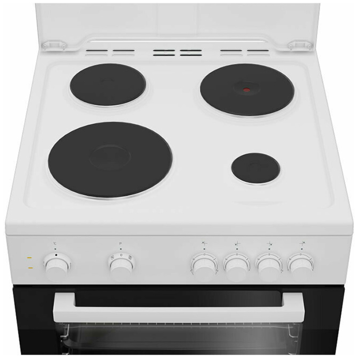 Beko FSM66001GWS Κουζίνα 72lt με Εμαγιέ Εστίες Π60cm Λευκή ΕΩΣ 12 ΔΟΣΕΙΣ - Image 2