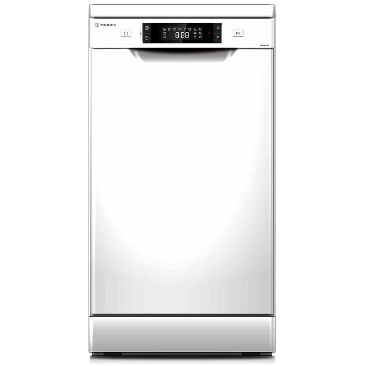 Morris FSW-45104 Ελεύθερο Πλυντήριο Πιάτων για 10 Σερβίτσια Π44.5xY84.5εκ. Λευκό (ΕΩΣ 12 ΔΟΣΕΙΣ) - Image 1