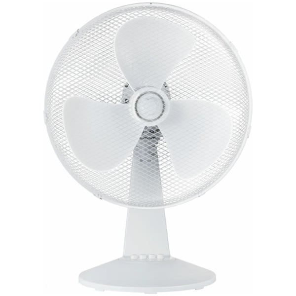 INVENTOR FT403W Επιτραπέζιος Ανεμιστήρας 40W Άσπρος ΕΩΣ 12 ΔΟΣΕΙΣ