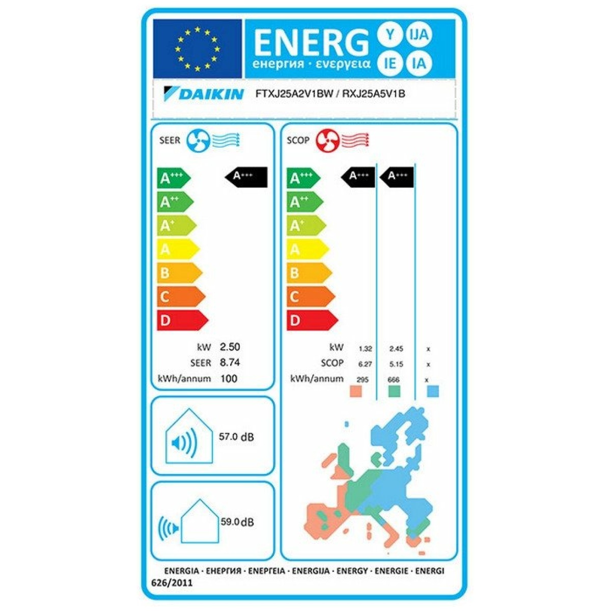 DAIKIN Emura FTXJ25AW / RXJ25A Κλιματιστικό Inverter 9000 BTU A+++/A+++ ΕΩΣ 12 ΔΟΣΕΙΣ - Image 5