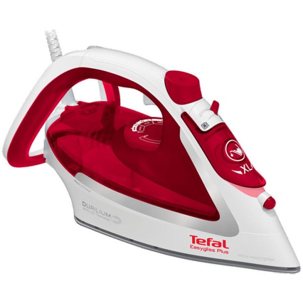 TEFAL Easygliss FV5717E0 Σίδερο Ατμού 2500W με Συνεχόμενη Παροχή 45gr/min και Κεραμική Πλάκα ΕΩΣ 12 ΔΟΣΕΙΣ