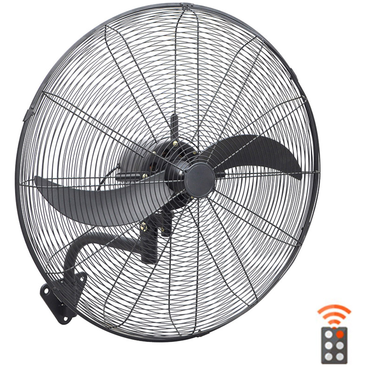 TELEMAX FW-75/ER2 Ανεμιστήρας Επιτοίχιος με Τηλεχειριστήριο Φ76.2 ΕΩΣ 12 ΔΟΣΕΙΣ - Image 1