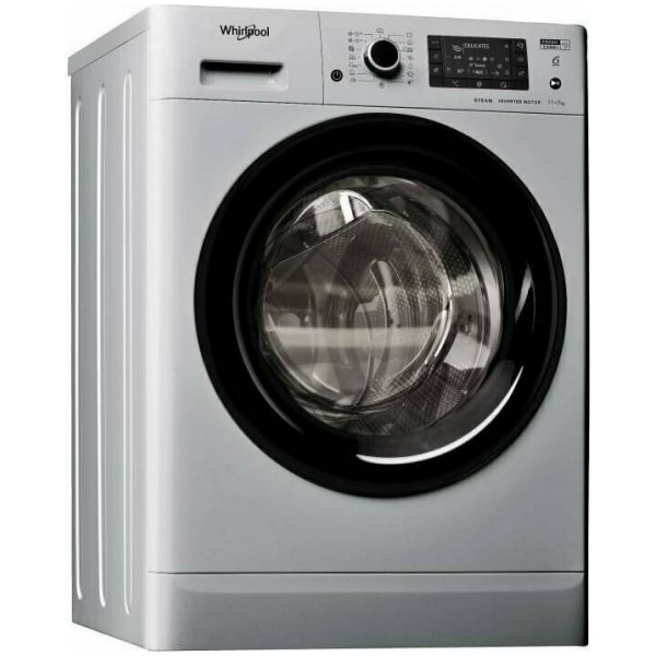 WHIRLPOOL FWDD1171582SBVEUN Πλυντήριο/Στεγνωτήριο Ρούχων 11kg/7kg E/D ΕΩΣ 12 ΔΟΣΕΙΣ