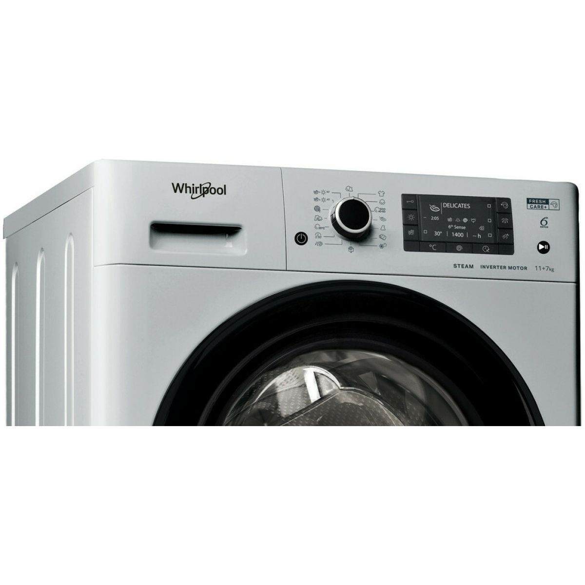 WHIRLPOOL FWDD1171582SBVEUN Πλυντήριο/Στεγνωτήριο Ρούχων 11kg/7kg E/D ΕΩΣ 12 ΔΟΣΕΙΣ - Image 4