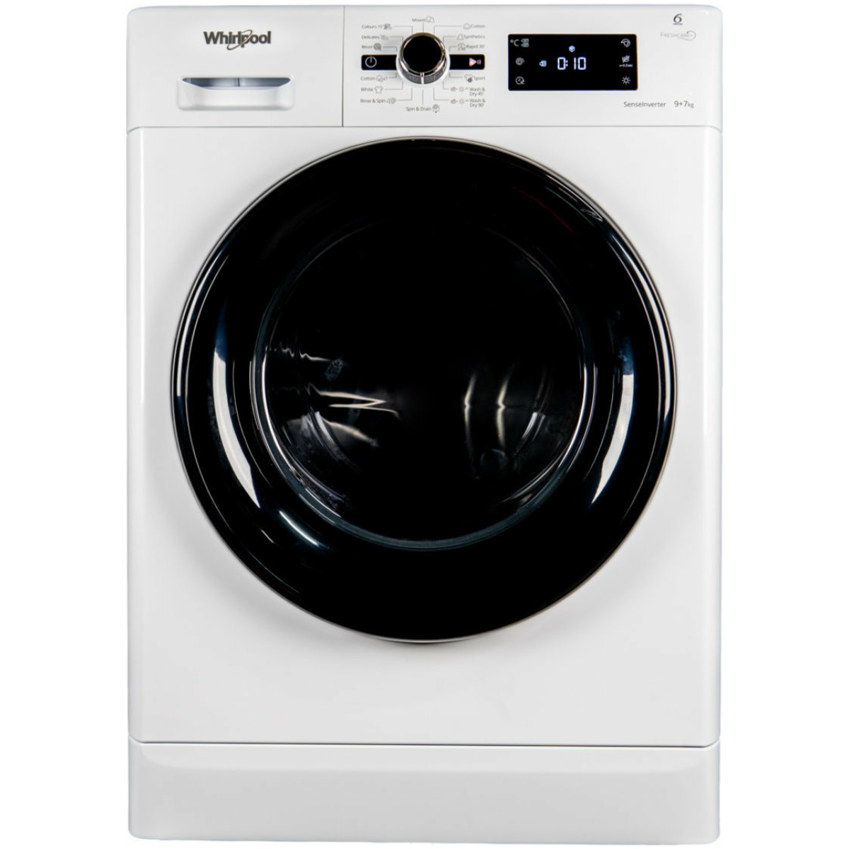 WHIRLPOOL FWDG97168B Πλυντήριο/Στεγνωτήριο Ρούχων 9/7KG A ΕΩΣ 12 ΔΟΣΕΙΣ - Image 1