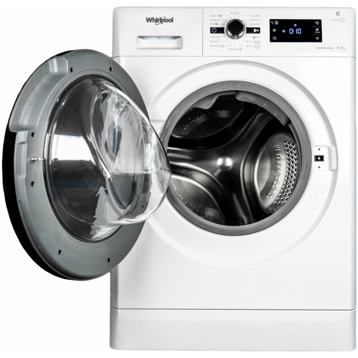 WHIRLPOOL FWDG97168B Πλυντήριο/Στεγνωτήριο Ρούχων 9/7KG A ΕΩΣ 12 ΔΟΣΕΙΣ - Image 3