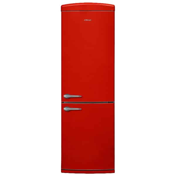FINLUX FXCARE 37301 Retro Ψυγειοκαταψύκτης 331lt NoFrost Κόκκινος F ΕΩΣ 12 ΔΟΣΕΙΣ