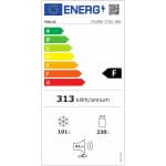 FINLUX FXCARE 37301 Retro Ψυγειοκαταψύκτης 331lt NoFrost Κόκκινος F ΕΩΣ 12 ΔΟΣΕΙΣ - Image 3
