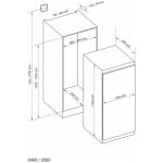 FINLUX FXN 2400 Ψυγείο Μονόπορτο Εντοιχιζόμενο Α+ ΕΩΣ 12 ΔΟΣΕΙΣ - Image 2