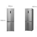 LG GBB71PZUGN Ψυγειοκαταψύκτης 341lt NoFrost Inox D ΕΩΣ 12 ΔΟΣΕΙΣ - Image 2